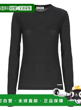 JIL SANDER 女士T恤 J40GC0006J45031001 AW2024上衣女装针织衫