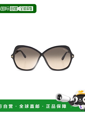 1h可退 TOM FORD 女士太阳镜 FT101306401B CO 黑色 Sunglasses