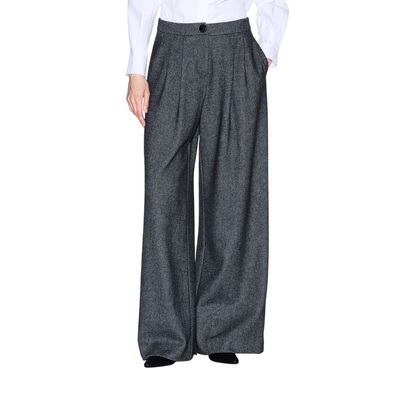 香港直邮ARMANI EXCHANGE 女士阔腿裤休闲裤 XW001263M8049GRIGIO