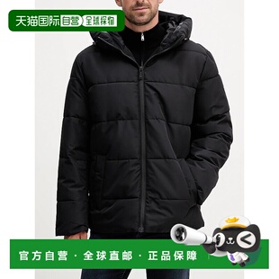 MICHAEL KORS 男士羽绒服 MC65592001 AW2025 黑色 HOODED PUFFER