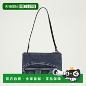 1DR 斜挎单肩包 Twin DIESEL 徽标压花可调节可拆卸肩带 棉 女款