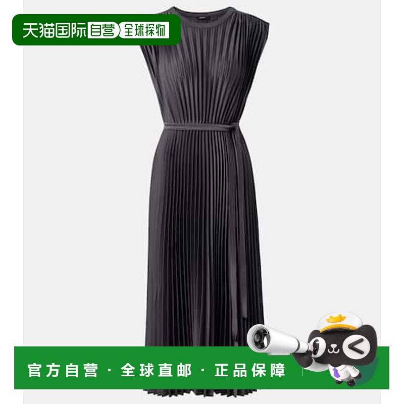 1h可退 潮奢 JOSEPH 约瑟夫 女士 Volta 束带泡泡纱缎面中长连衣