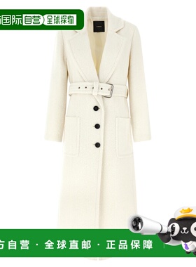 PINKO 女士大衣 105695A2UBC14 AW2025 白色 White Cerfoglio Coa