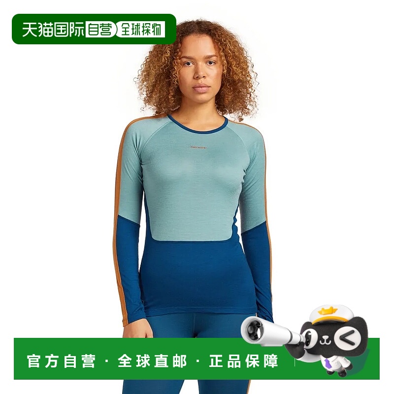 ICEBREAKER 美利奴200 Oasis+ Crewe 长袖保暖底层衣 女士