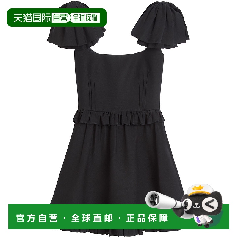 1h可退 VALENTINO 女士连衣裙 6B3VAER51CF0NO SS2025 黑色