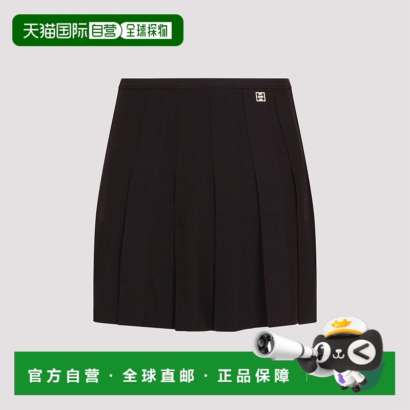1h可退 潮奢 Givenchy 纪梵希 女士 棕色 4G 短裙 BW40XR4ZPL针织