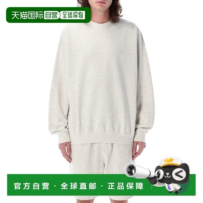 1h可退 潮奢 Y-3 男士 毛圈布卫衣 JM7874GH grey灰色 舒适时尚