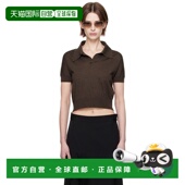 潮奢 brown棕色 KHAITE 短袖 1h可退 9747511 女士 针织衫 舒适时