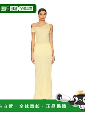 1h可退 潮奢 AFRM 女士 Hoda 长款连衣裙 AS00182DC24