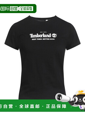 1h可退 潮奢 Timberland 天伯伦 女士 T恤 black黑色 舒适时尚