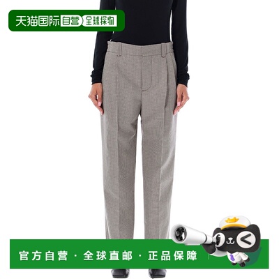 MARNI 女士休闲裤 PAMA0440U0UTWA03PDR82 AW2023直筒裤
