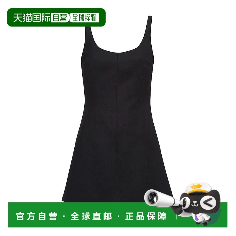 1h可退 PRADA 女士连衣裙 P3L46SOOO1321T0002 SS2024 黑色
