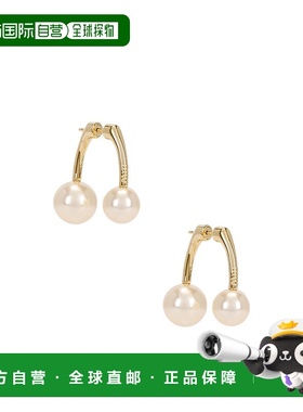 1h可退 MIU MIU 女士耳饰 5IO2022CVAF04A6 SS2025 黄色 仿正品