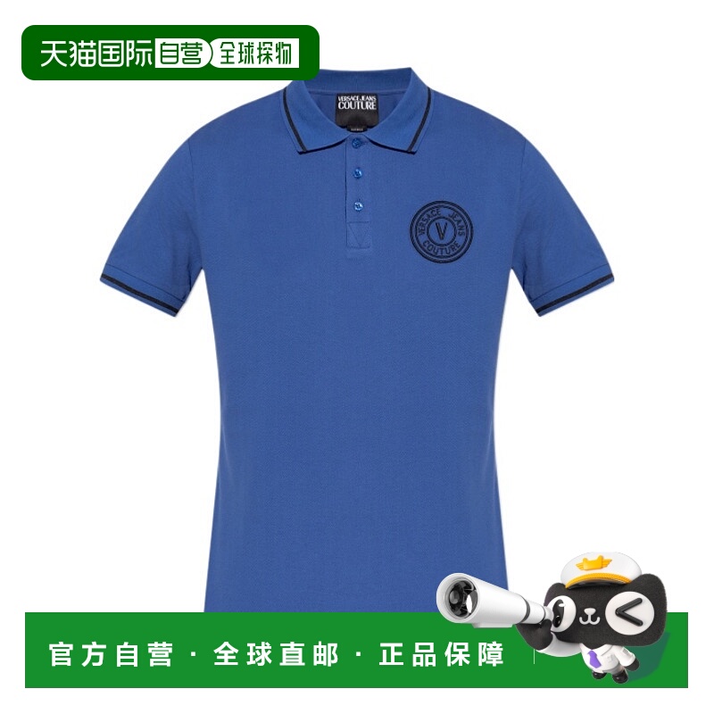 1h可退 VERSACE JEANS 男士T恤 79GAGT01CJ01T289 AW2025短袖