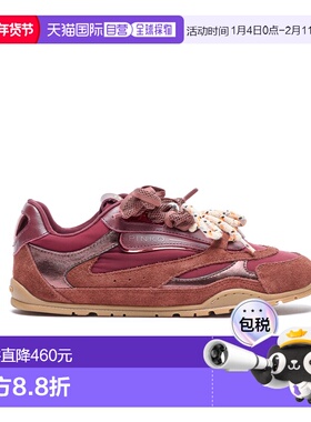PINKO 女士运动鞋 SS0185P076CR8 SS2026 红色 Bordeaux Yulia Sn