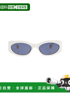 JACQUEMUS 女士太阳镜 JAC40C7SUN CO 乳白色 Sunglasses