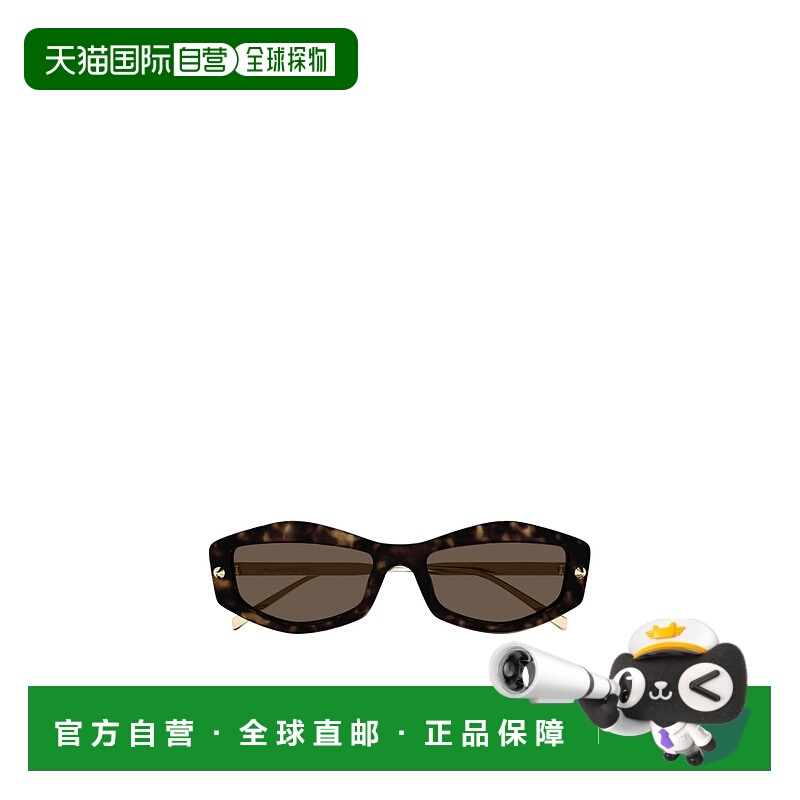 1h可退 ALEXANDER MCQUEEN 女士眼镜 AM0482S002 AW2024太阳镜
