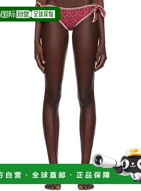 1h可退 潮奢 ISABEL MARANT 女士 红色 Sukie 比基尼泳裤 24PSL00