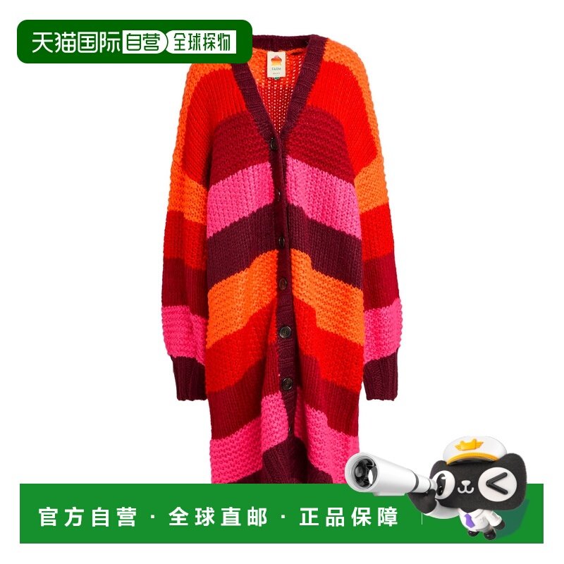 1h可退 潮奢 FARM RIO 女士 针织开衫 red红色 舒适时尚,女装/女士精品,毛针织衫,淘宝优惠券,粉丝福利购,淘宝优惠卷