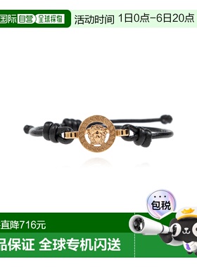 VERSACE 男士手链手镯  10196681A006371B00V 配饰黑色CO