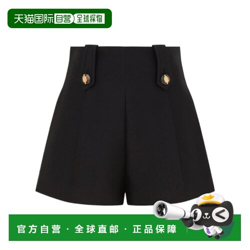 ZIMMERMANN 女士短裤 9716AF261BLK AW2026 黑色 腰带环短裤