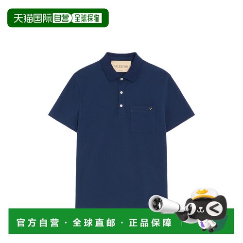 VALENTINO 男士T恤 9V3MH04VBMDD51 AW2026 蓝色