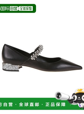 JIMMY CHOO 女士芭蕾乐福鞋 J000176239000071BLACKSILVER单鞋