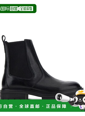 HOGAN 男士靴子 HXM6730FM606LOB999 CO 黑色 Hogan  Flat Shoes