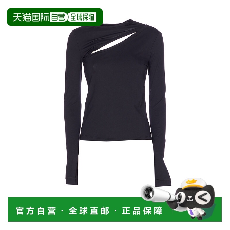 1h可退 PINKO 女士外套 106085A308Z99 AW2025 黑色 长袖针织衫