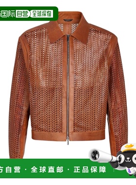 FENDI 男士夹克 FPJ005AB72F0QB3 AW2020 棕色