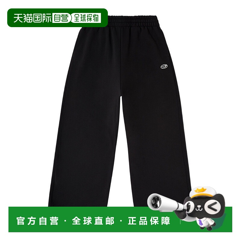 1h可退 DIESEL 女士休闲裤 A226930BKBW900 SS2026 黑色 松紧腰运