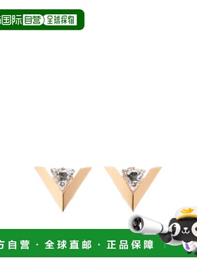 VALENTINO 女士耳饰 WJ0AX6YCW9MN AW2025 金色 V形耳环