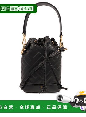 FENDI 女士斜挎包 8BS093ANWTF0KUR AW2025 黑色 Mon Tresor Leat