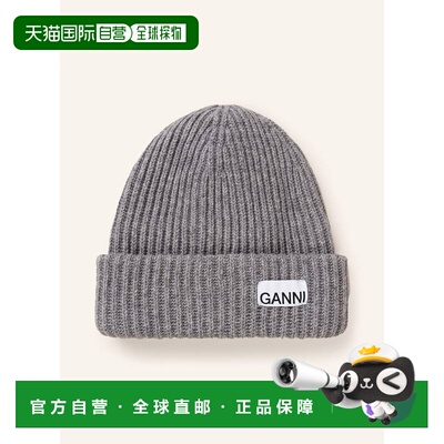 GANNI 女士帽子 100136739414000 CO 灰色 Beanie