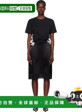 1h可退 潮奢 3.1 PHILLIP LIM 菲利林3.1 女士 黑色 Draped T-Shi