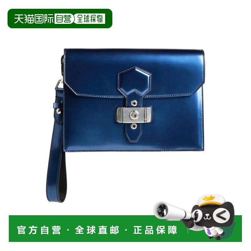 1h可退 潮奢 Dunhill 登喜路 男士 手袋 blue蓝色 舒适时尚斜挎包,箱包皮具/热销女包/男包,男士包袋,淘宝优惠券,粉丝福利购,淘宝优惠卷