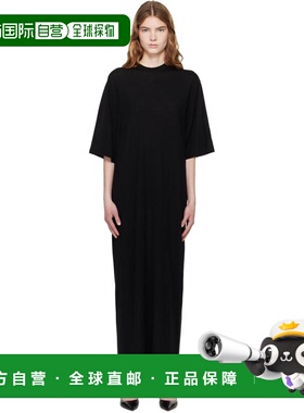 1h可退 潮奢 toteme 女士 黑色 Knit Tee 连衣裙 261WRD0309YA022