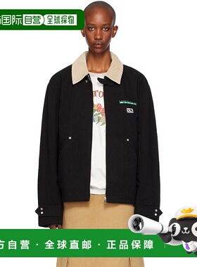 1h可退 潮奢 Kijun 女士 黑色 Logo Work 夹克 24PFM102B