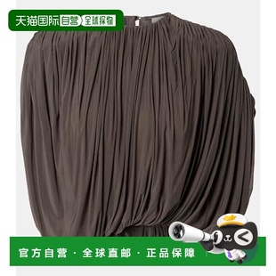 butrym magda 女士 垂褶针织上衣 舒适时 1h可退 brown棕色 潮奢