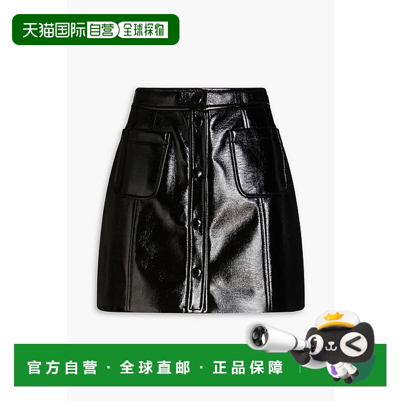 1h可退 潮奢 CLAUDIE PIERLOT 女士 迷你半身裙 CFPJU00547BLACK