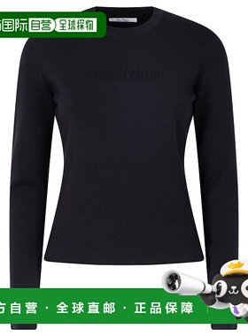 MAX MARA 女士针织衫 TICINO004 AW2025 蓝色 Max Mara Long-Slee