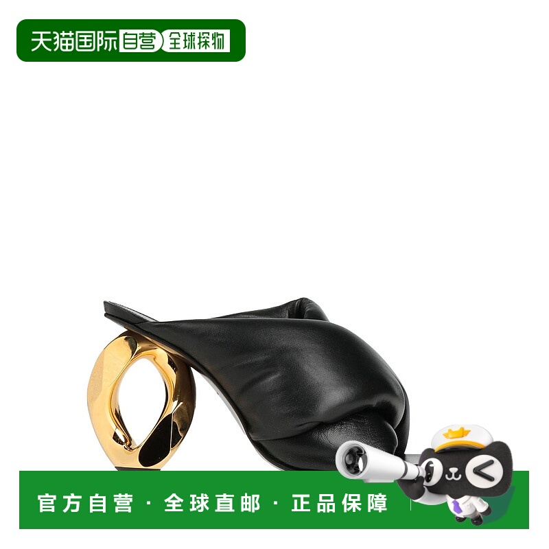 1h可退 潮奢 J.W. Anderson 女士 凉鞋 black黑色 舒适时尚