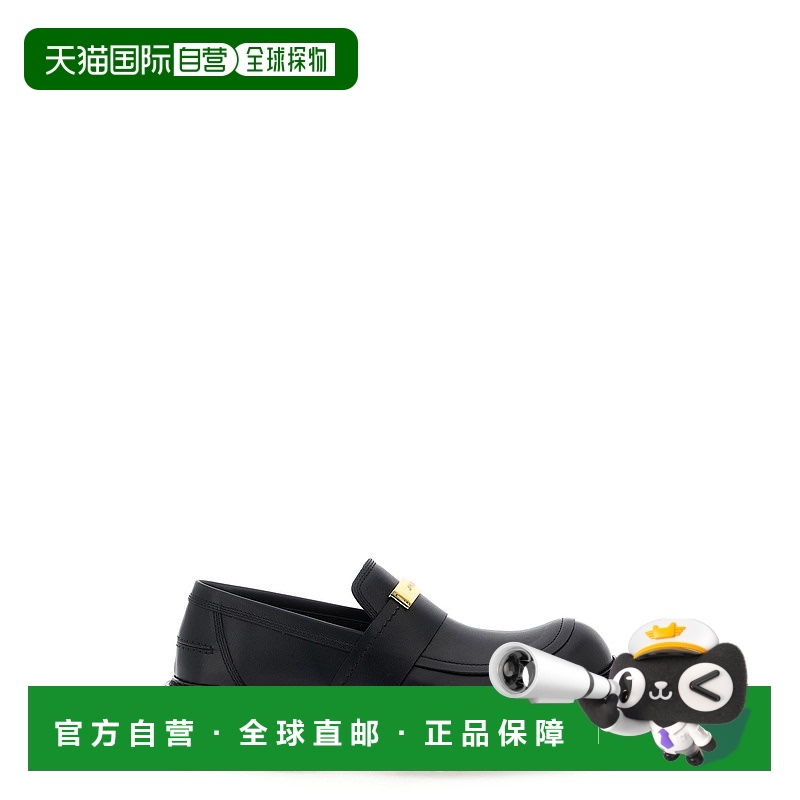 1h可退 潮奢 Moschino 莫斯奇诺 男士 磚塊樂福鞋 MB10514G0NGA0