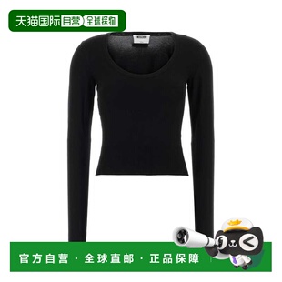 MOSCHINO 女士针织衫 A09395506555 AW2026 黑色 Black viscose b