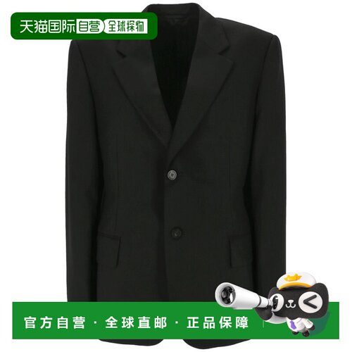 BALENCIAGA 女士西服 790919TOT031000 CO 黑色 Single-breasted