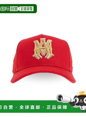 1h可退 AMIRI 男士帽子 AMHACP10600619 AW2025 红色 Baseball ca