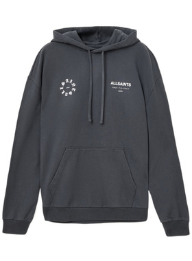 ALL SAINTS 男士卫衣 M018NDWASHEDBLACK SS2026长袖帽衫