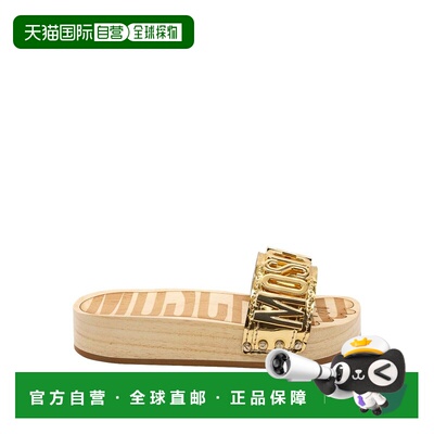 MOSCHINO 女士拖鞋 MA28314Z1OMC5901 SS2026 金色