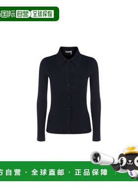 1h可退 CHLOÉ 女士POLO衫 CHC22AMC036504C4 AW2022 蓝色