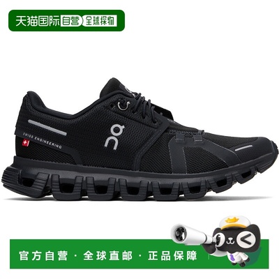1h可退 潮奢 On 女士 黑色 Cloud 6 运动鞋 3WF10061043昂跑